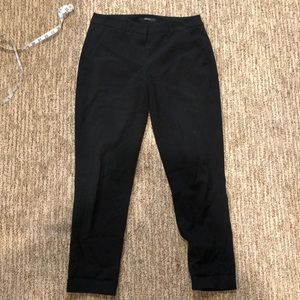 Mid-rise Black Slacks